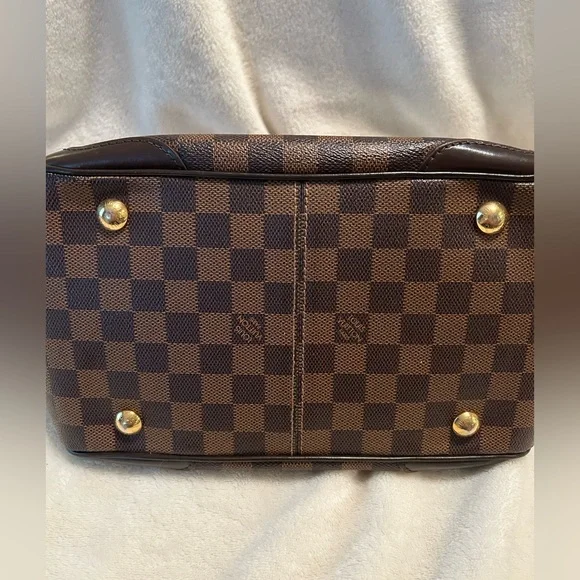 💯 Authentic Louis Vuitton Damier Ebene Verona PM Handbag - Picture 9 of 16